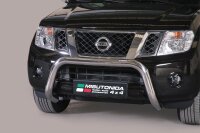 Frontbügel Edelstahl für Nissan Pathfinder R51 2011 - 76mm mit Gutachten Frontschutzbügel