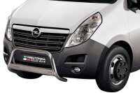 Frontbügel Edelstahl für Opel MOVANO 2010-2019...