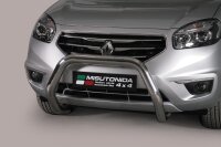 Frontbügel Edelstahl für Renault Koleos 2011 - 76mm ABE Frontschutzbügel Bullbar