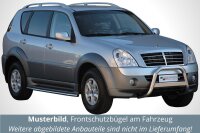 Frontbügel Edelstahl für Ssangyong Rexton II 2006 - 2012 63mm mit ABE Rammschutz