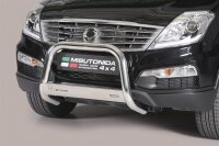 Frontbügel Edelstahl für Ssangyong Rexton W  2013 - 63mm ABE Frontschutzbügel