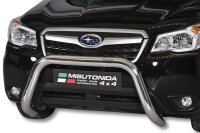 Frontbügel Edelstahl für Subaru Forester SJ 2013 - 76mm mit Gutachten Frontschutzbügel