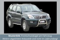 Frontbügel Edelstahl für Toyota Land Cruiser Prado J12 120 125 2002-09 63mm Gutachten Bullbar