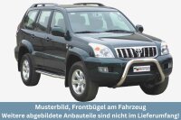 Frontbügel Edelstahl für Toyota Land Cruiser J12 Prado 120 125 2002-09 76mm Gutachten