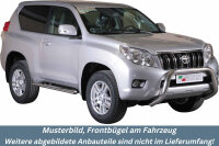 Frontbügel Edelstahl für Toyota Land Cruiser 150 J15 2009 - 2013 Ø76mm mit Gutachten