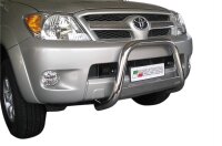 Frontbügel Edelstahl für Toyota Hilux 2005 - 2011 63mm mit ABE Frontschutzbügel