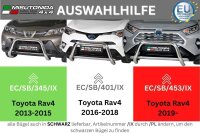 Frontbügel Edelstahl für Toyota Rav 4 2010 - 2012 76mm mit Gutachten Frontschutzbügel