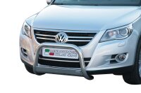 Frontbügel Edelstahl für VW Tiguan 5N Bj.2007 - 2011 Ø63mm ABE Frontschutzbügel Bullbar