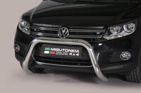 Frontbügel Edelstahl für VW Tiguan 5N Bj.2011-2015 Ø76mm ABE Frontschutzbügel Bullbar