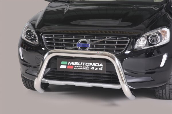 Frontbügel Edelstahl für Volvo XC60 2014 - 2017 76mm mit ABE Frontschutzbügel