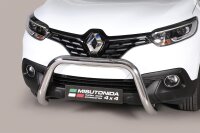 Frontbügel Edelstahl für Renault Kadjar 2015 -...