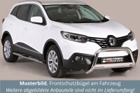 Frontbügel Edelstahl für Renault Kadjar 2015 - 63mm ABE Frontschutzbügel Bullbar