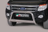 Frontbügel Edelstahl für Ford Ranger 2012 - 63mm ABE Frontschutzbügel Bullbar