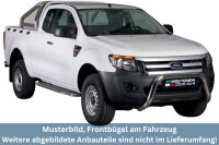 Frontbügel Edelstahl für Ford Ranger 2012 - 76mm ABE Frontschutzbügel Bullbar