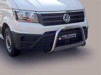 Frontbügel Edelstahl für VW Crafter 2017 - 63mm ABE Frontschutzbügel Bullbar