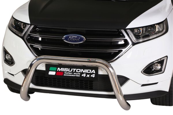 Frontbügel Edelstahl für Ford Edge 2016- 76mm mit ABE Frontschutzbügel