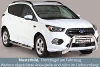 Frontbügel Edelstahl für Ford Kuga 2017- 76mm...