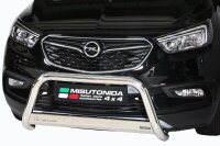 Frontbügel Edelstahl für Opel Mokka X Bj.16-20...