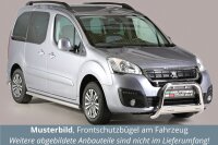 Frontbügel Edelstahl für Peugeot Partner ab 2016 63mm mit ABE Frontschutzbügel