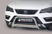 Frontbügel Edelstahl für Seat Ateca Bj.18-20 63mm mit ABE Frontschutzbügel Rammschutz