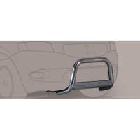 Frontbügel Edelstahl für Mercedes Sprinter W907 W910 Bj.2018- Ø63mm mit Gutachten Frontschutzbügel