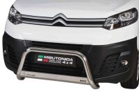 Frontbügel für Citroen Jumpy Kasten ab 2015 63mm mit Gutachten Edelstahl