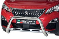 Rammschutz Frontschutzbügel für Peugeot 3008 SUV ab 2018 76mm mit ABE Edelstahl