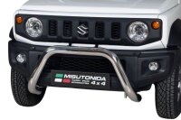 Rammschutz Frontbügel für Suzuki Jimny GJ Hj ab 2018 76mm Gutachten Edelstahl Bullbar