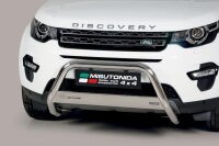 Frontbügel Edelstahl poliert für Land Rover Discovery Sport 5 63mm Gutachten V2A