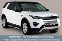 Frontbügel Edelstahl poliert für Land Rover Discovery Sport 5 63mm Gutachten V2A