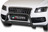 Frontbügel Edelstahl schwarz für Audi Q5 2008 - 2015 63mm ABE Frontschutzbügel