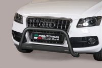 Frontbügel Edelstahl schwarz für Audi Q5 2008 -...