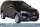 Frontbügel Edelstahl schwarz für Chevrolet Captiva 2011 - 63mm Bullbar