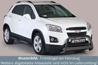 Frontbügel Edelstahl schwarz für Chevrolet Trax...