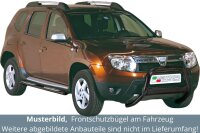 Frontbügel Edelstahl schwarz für Dacia Duster...