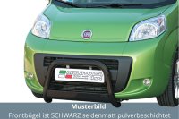 Frontbügel Edelstahl schwarz für Fiat Fiorino...